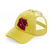 arizona cardinals supporter-gold-trucker-hat