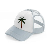 retro elements 23 grey trucker hat