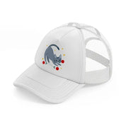 004-flower-white-trucker-hat