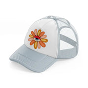 floral elements-10-grey-trucker-hat