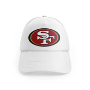 49ers Logowhitefront-view