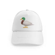 042-duck-white-trucker-hat