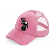 oakland athletics retro-pink-trucker-hat