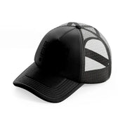 dedication motivation success black trucker hat