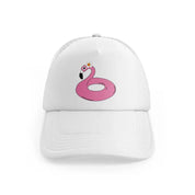 retro elements-49-white-trucker-hat