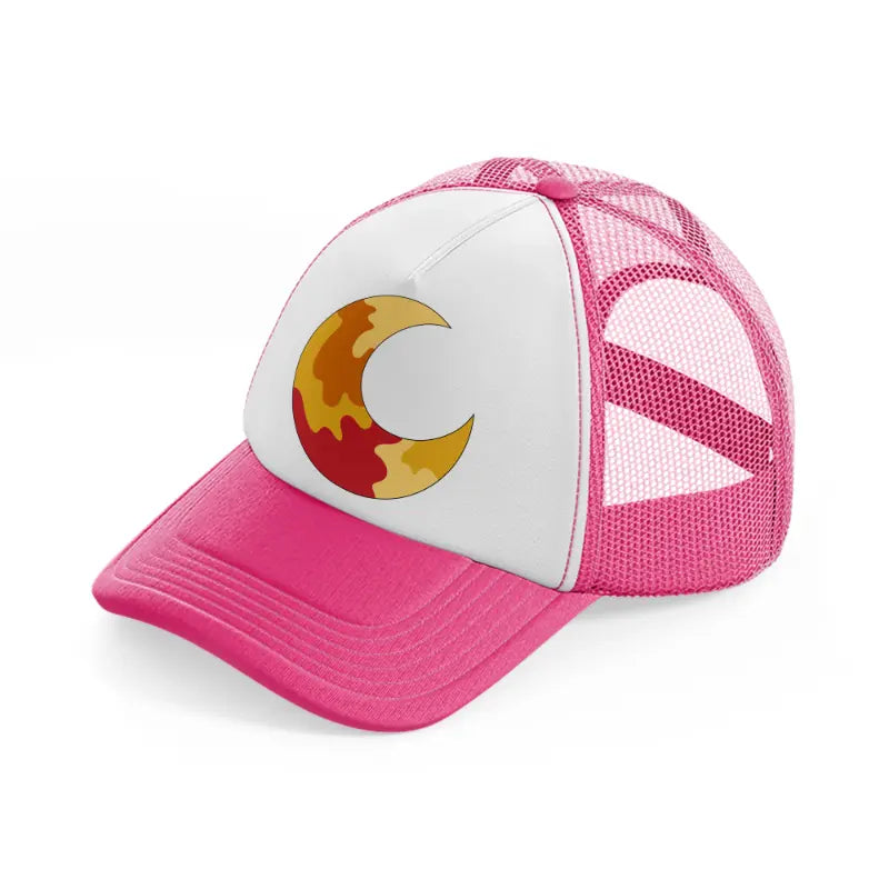 groovy elements-40-neon-pink-trucker-hat