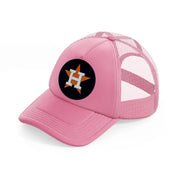 houston astros retro-pink-trucker-hat