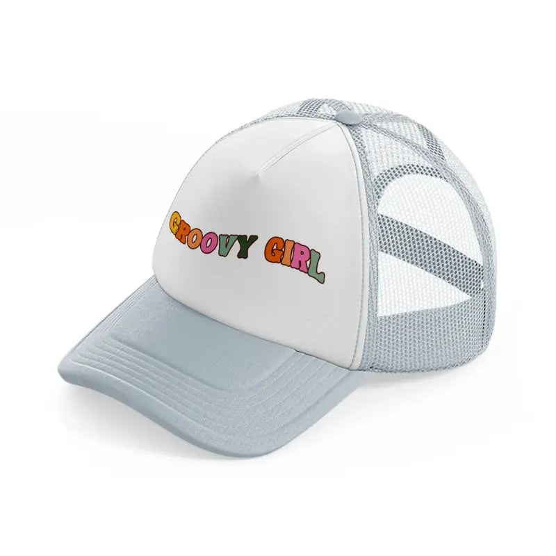 retro elements 98 grey trucker hat