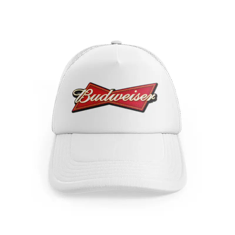 Bud Logowhitefront view