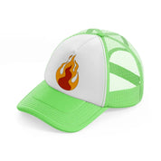 groovy elements-52-lime-green-trucker-hat