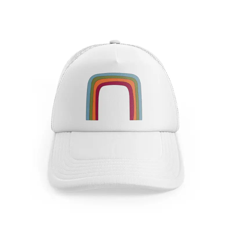 groovy shapes-02-white-trucker-hat