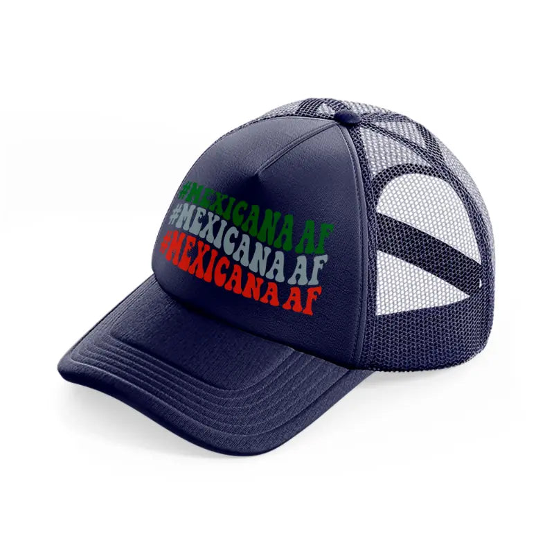 mexicana af-navy-blue-trucker-hat