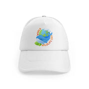 world wildlife day (3) white trucker hat