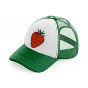 retro elements 46 green and white trucker hat