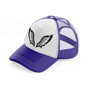 philadelphia eagles wings-purple-trucker-hat