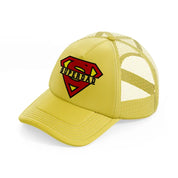 super dad color-gold-trucker-hat