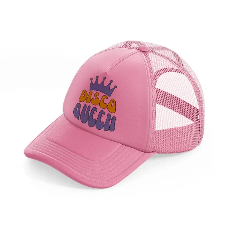 disco queen-pink-trucker-hat