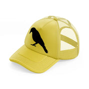 raven-gold-trucker-hat