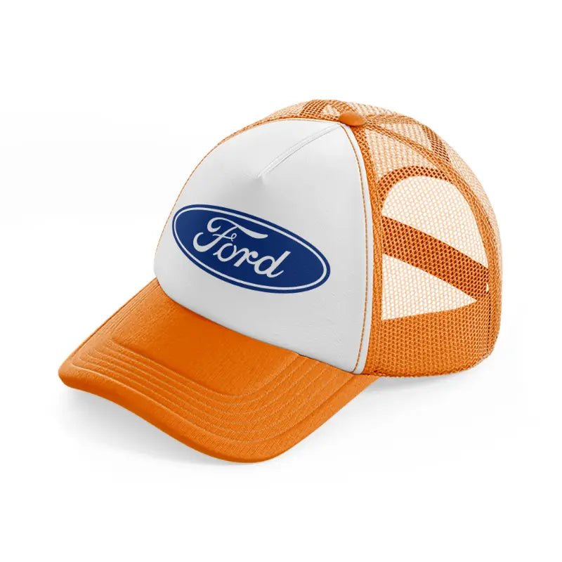 ford simple-orange-trucker-hat