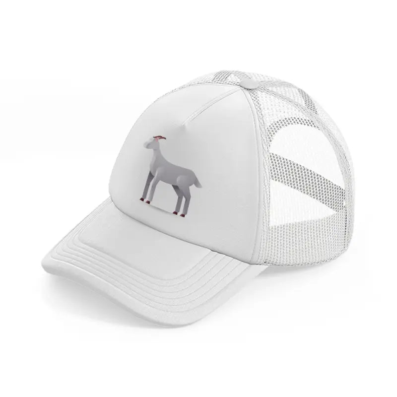 022-goat-white-trucker-hat