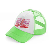 heart breaker-lime-green-trucker-hat