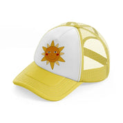 groovy elements-36-yellow-trucker-hat