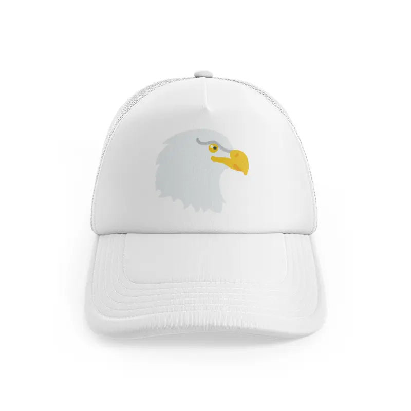 eagle (2) white trucker hat