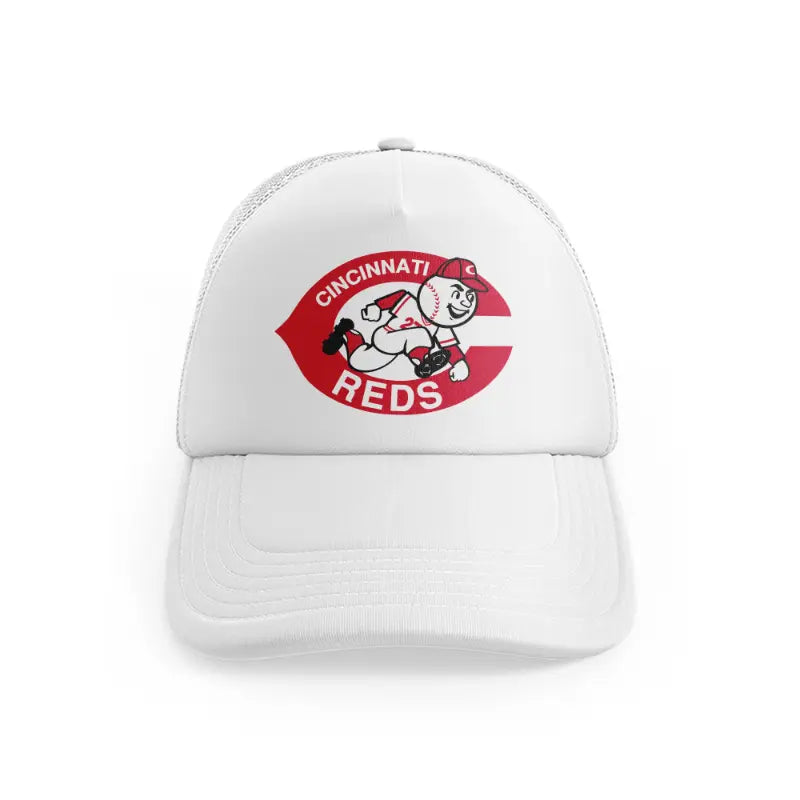 Cincinnati Reds Red Badgewhitefront-view