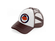 chicago bears circle-brown-trucker-hat