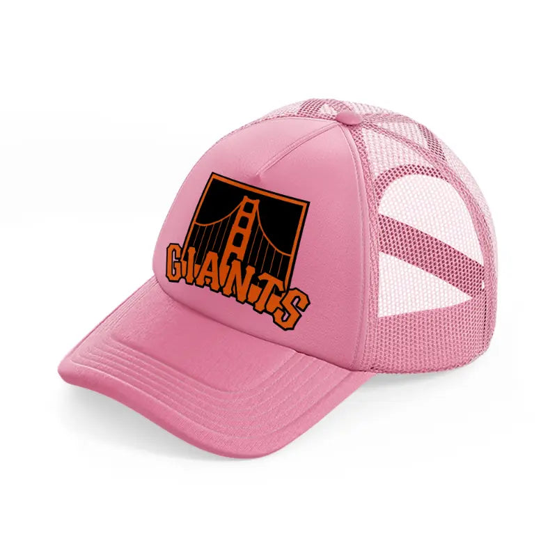 sf giants-pink-trucker-hat