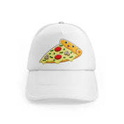 Pizzawhitefront view