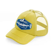 wild salmon blue-gold-trucker-hat