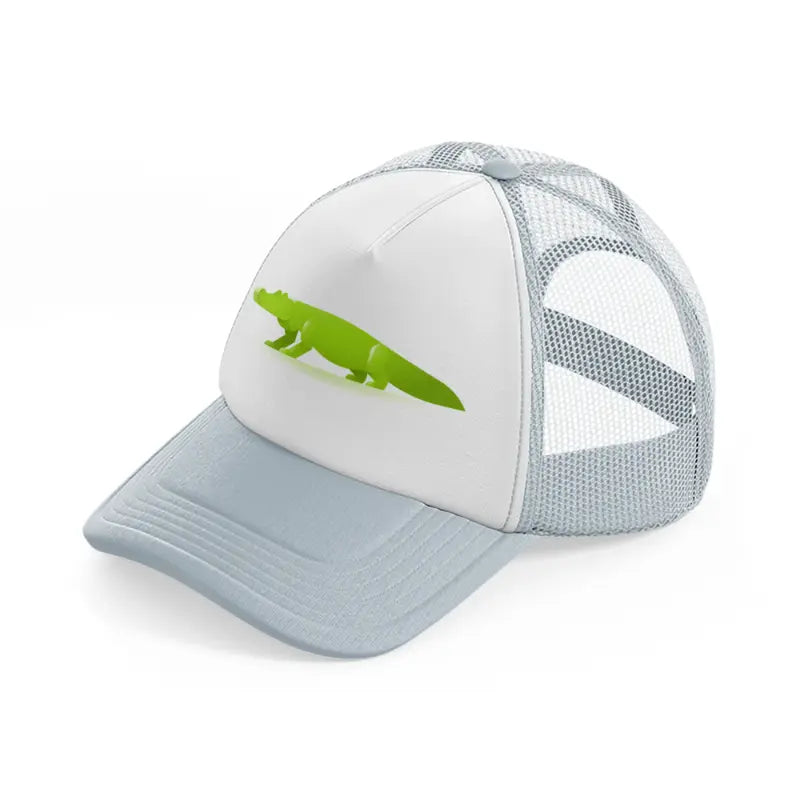 012-crocodile-grey-trucker-hat
