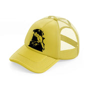 pirate with cacatua-gold-trucker-hat