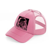 handsy monster-pink-trucker-hat