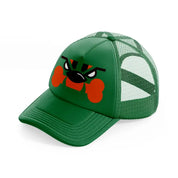 cleveland browns minimalistic-green-trucker-hat