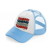 gameday gameday sky blue trucker hat