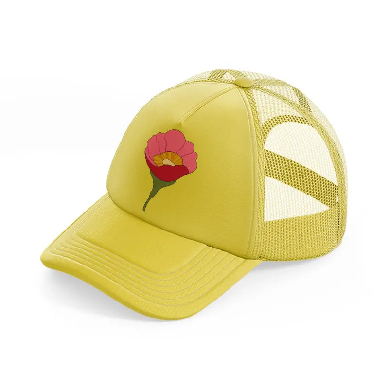 floral elements-32-gold-trucker-hat