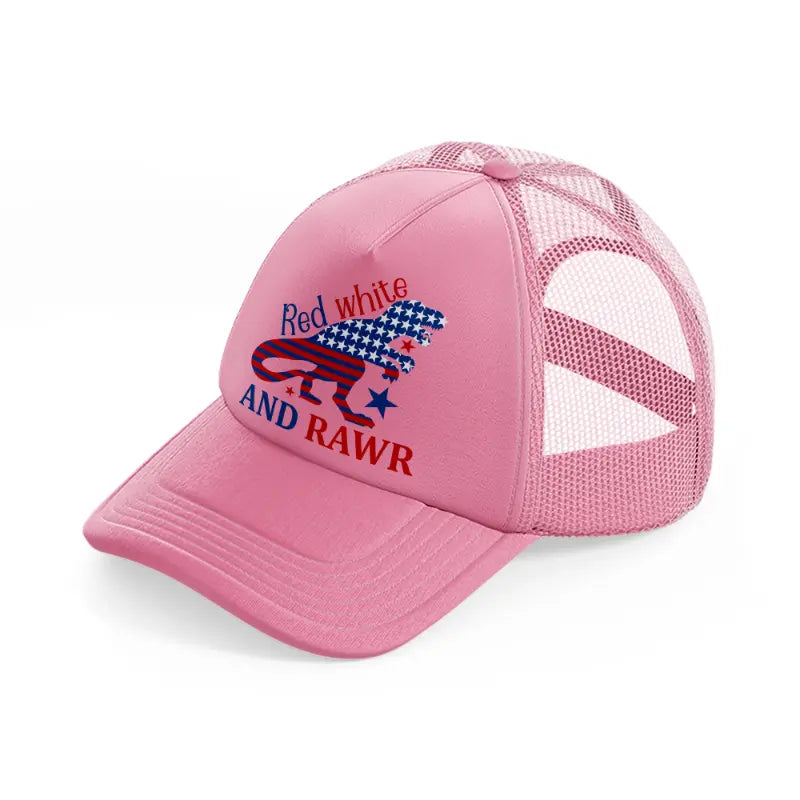 red white and rawr-01-pink-trucker-hat