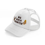 Big Rack Hunter white Trucker Hat