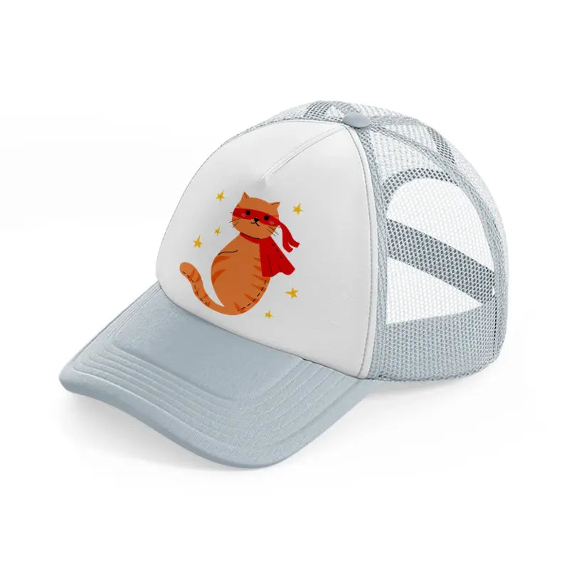 024-hero-grey-trucker-hat