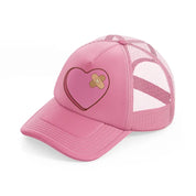 fixed heart pink trucker hat