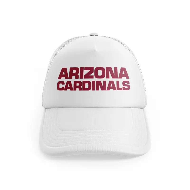 Arizona Cardinals Bold Letterswhitefront-view