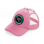 jacksonville jaguars-pink-trucker-hat