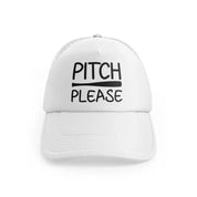 Pitch Pleasewhitefront-view