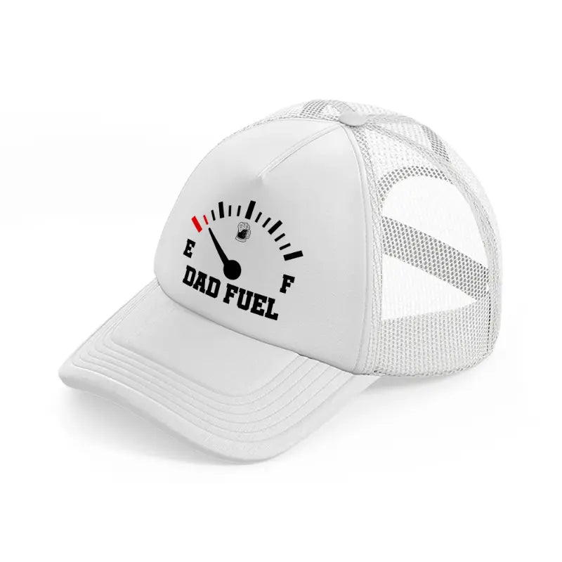 dad fuel-white-trucker-hat