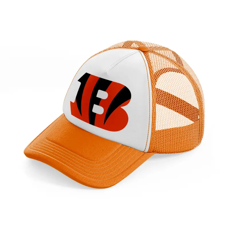 b from cincinnati bengals-orange-trucker-hat