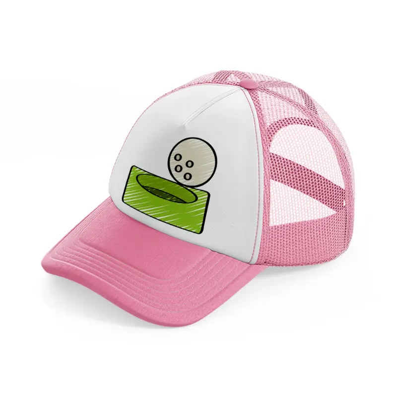 Pink - White