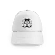 Head Skull Blackwhitefront view