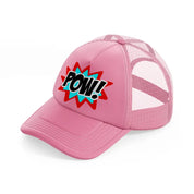 71 sticker collection by squeeb creative pink trucker hat